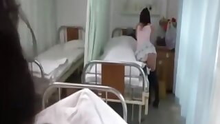 Young japanese girl has sneaky sex in hospital visit