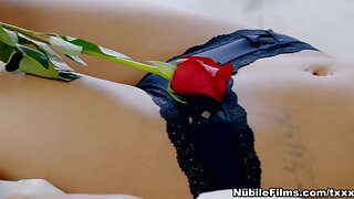 Ariana Marie  Lucas Frost in Romance And Roses  NubileFilms